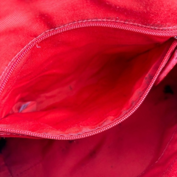 COACH ORANGE LEATHER SATCHEL BAG - Picture 12 of 14